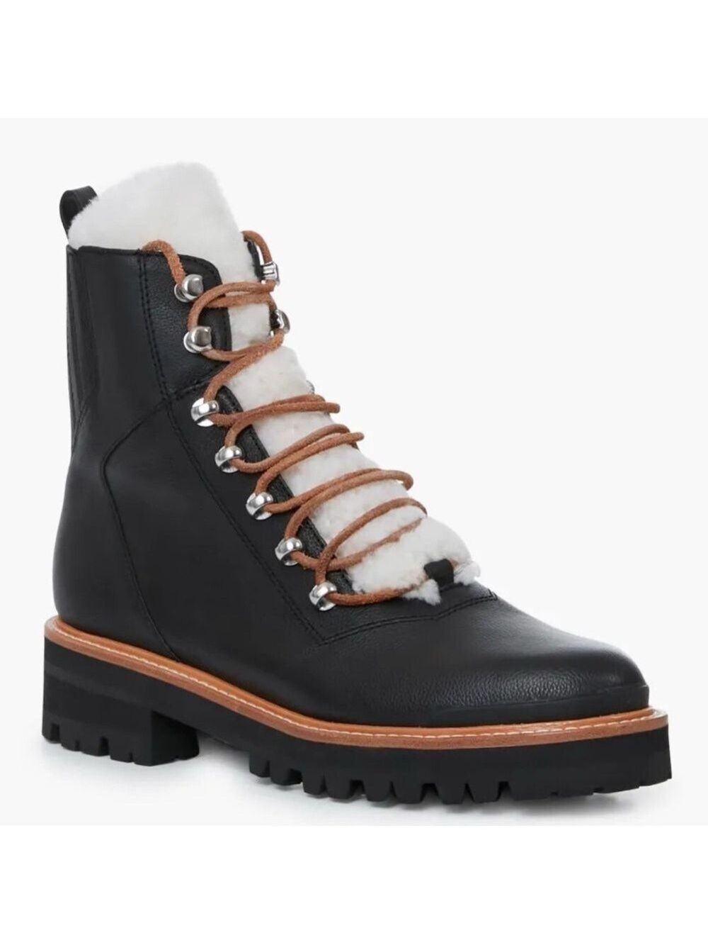 Marc Fisher LTD Izzie Lace-up Boots NWOB $199